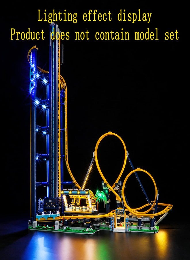 GEAMENT LED Light Kit Compatible with Lego Loop Coaster - Lighting Set for Creator 10303 Building Model (Model Set Not Included) - Image 4